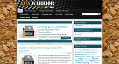 Desktop Screenshot of gunwarrior.com